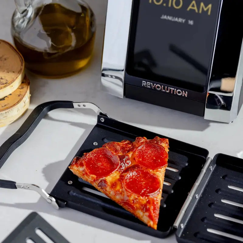 Revolution Cooking InstaGLO R810 Toaster Matte Black Finish with Rapid Glow Technology
