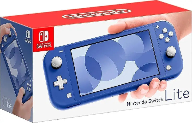 Nintendo Switch Lite Stylish Blue Handheld Gaming Console