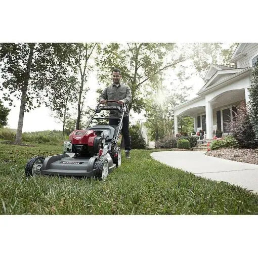 YARDMAX 22″ 3-in-1 Self-Propelled Lawn Mower 201cc Engine, CVT Drive, Height-Adjustable Cutting