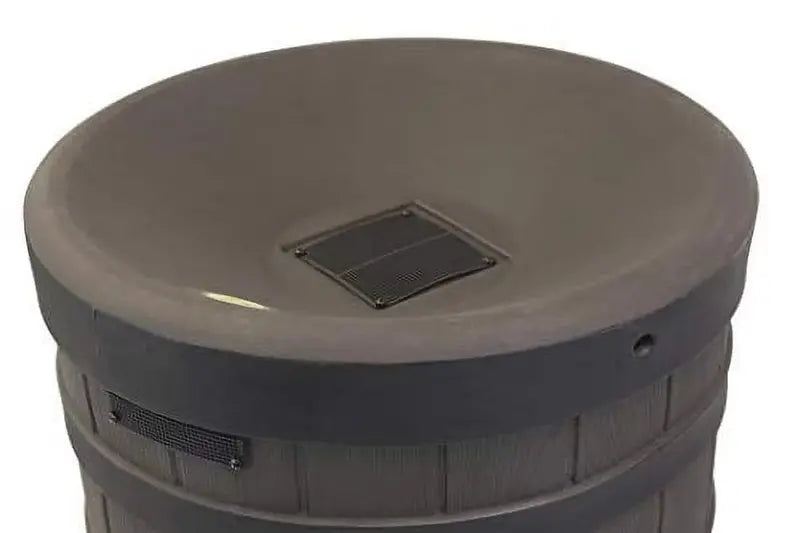 Good Ideas Rain Wizard 50-Gallon Rain Barrel American Oak Style, BPA-Free, Easy-Connect Downspout Kit (2026)