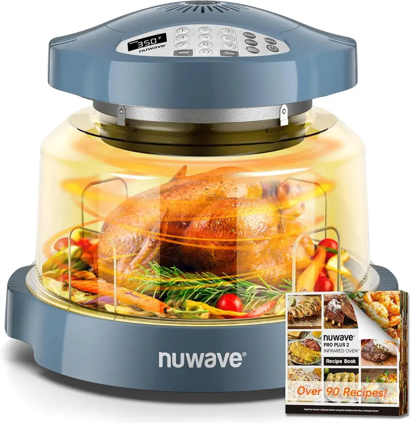 Nuwave Oven Pro Plus Infrared Air Fryer Countertop Oven with Smart Cooking