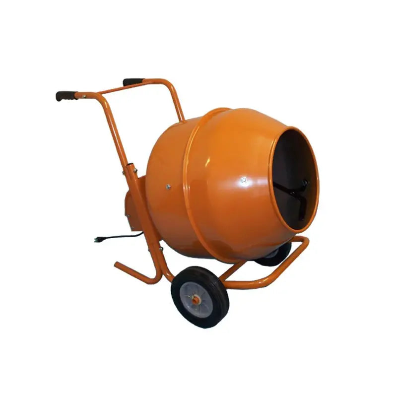 Portable 5-Cubic-Foot Cement Mixer Lightweight Concrete Mixing Machine for DIY & Construction Projects