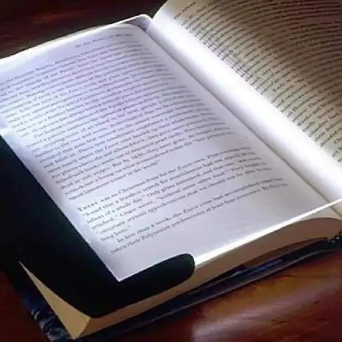 LumaGo Portable Clip-On Reading Lamp USB-Rechargeable, Adjustable Brightness for Books & Workspaces