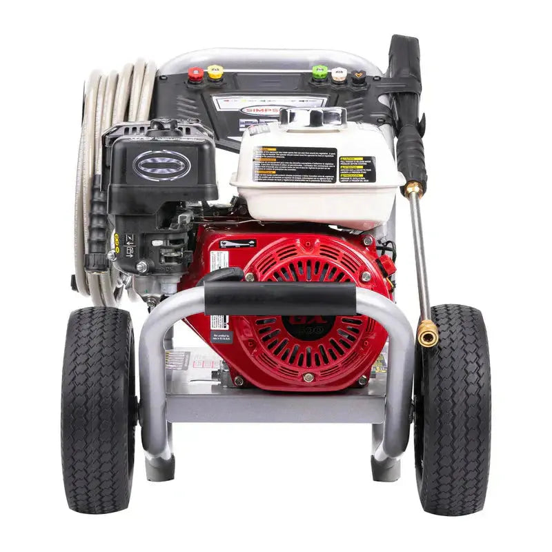 Honda GX200-Powered 3700 PSI Cold Water Gas Pressure Washer 2.5 GPM, AAA Triplex Pump, Factory Serviced