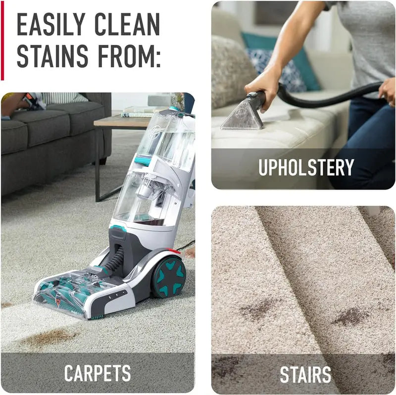 Hoover SmartWash+ FH52000 Automatic Carpet Cleaner with Deep Shampoo, Deodorizing & Pet Stain Removal