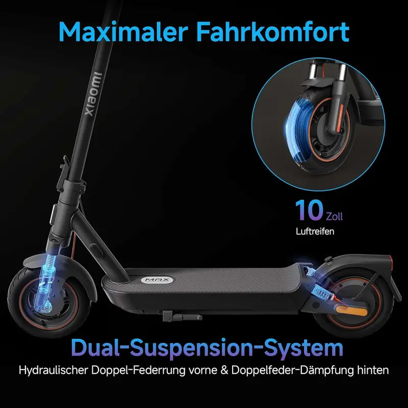 Xiaomi Electric Scooter German-Certified (20 km/h), 70 km Range, Dual Brakes & App Control