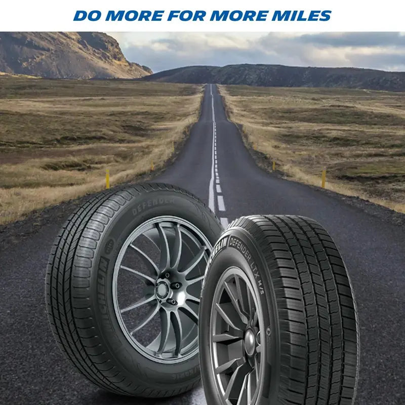 LT265/75R16/E All-Season Light Truck Tire Load Range E, 123/120R Rating, M/S Tread Pattern