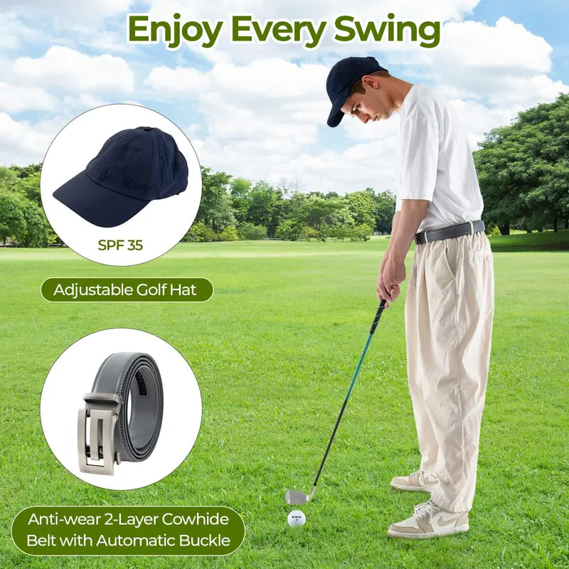 Complete Golf Accessory Set for Men and Women Essential On-Course Gear Bundle