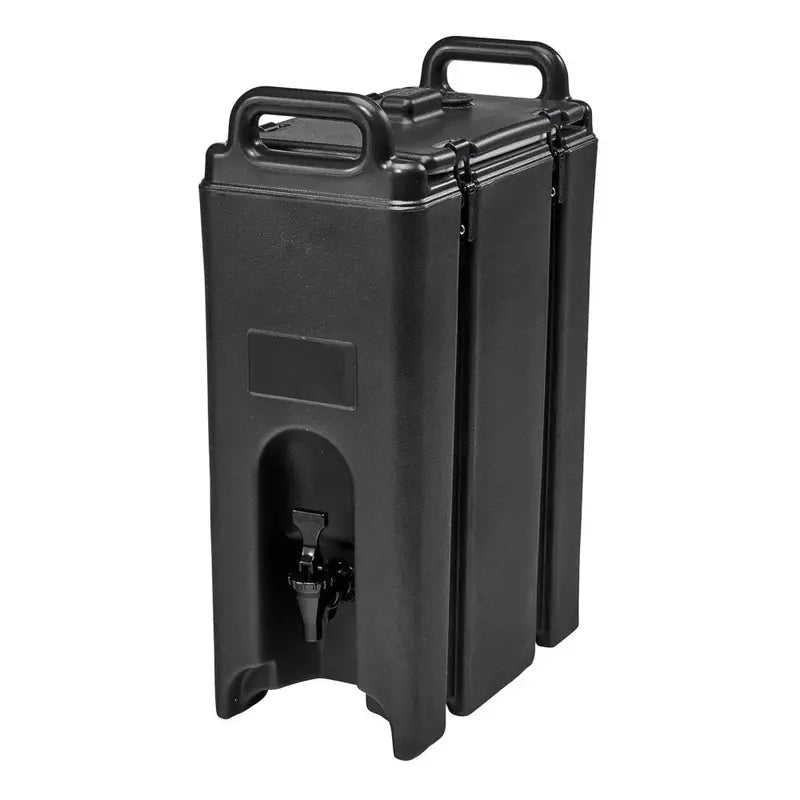 Camtainer 5-Gallon Insulated Transport Container Sleek Black Design