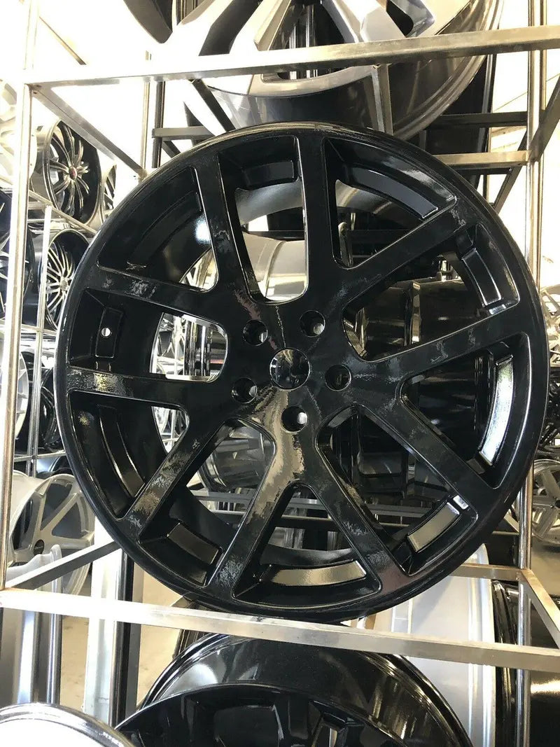 24-Inch SRT10 Wheel and Tire Kit 5×139.7 Bolt Pattern for Dodge Performance Vehicles