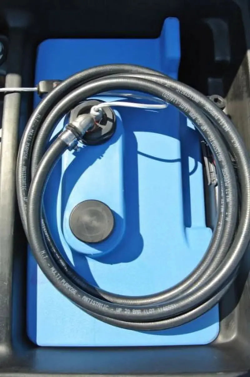Dual-Compartment Portable Fuel Tank: 105-Gallon Diesel + 13-Gallon DEF with 12V Transfer Pumps