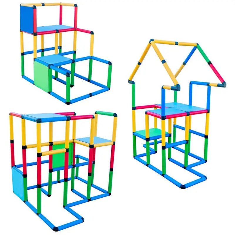 Funphix FPDLX-1 Deluxe 296-Piece Life Size Structures Set Fun & Educational Toy