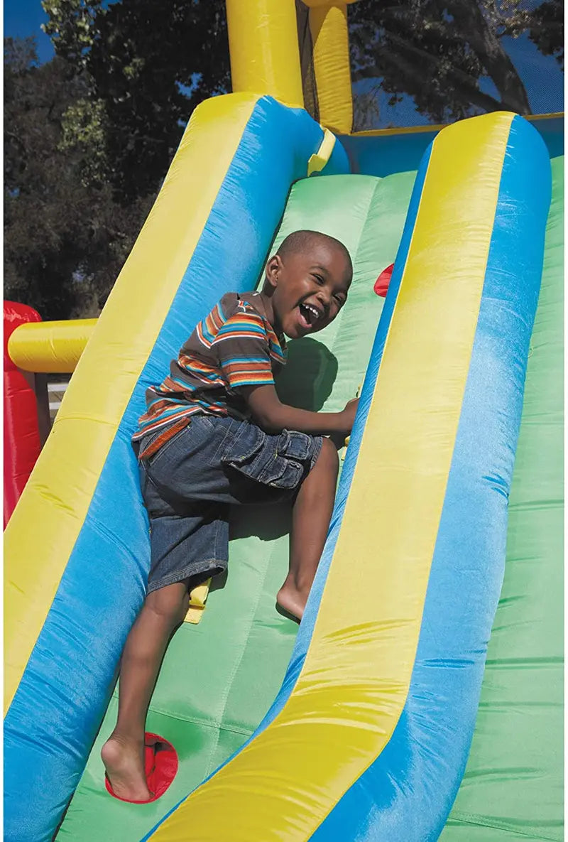 Little Tikes Giant Inflatable Bounce Slide Outdoor Play Center for Kids