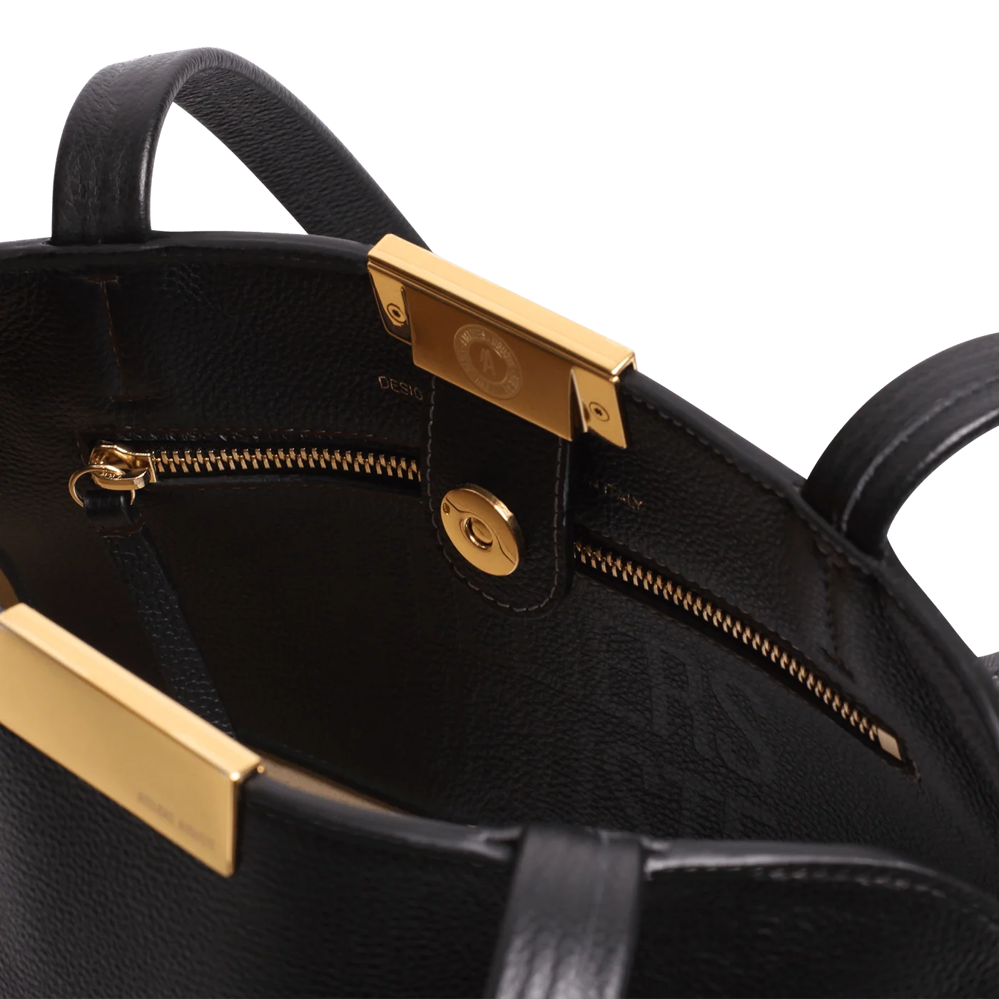 Passy - Cuir Grainé Noir