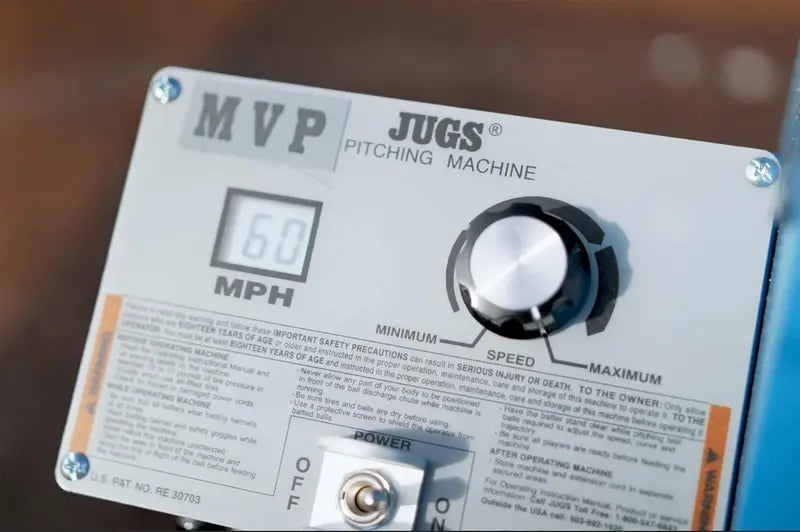 Modular Baseball & Softball Pitching Machine League-Ready, Adjustable Up to 60 MPH