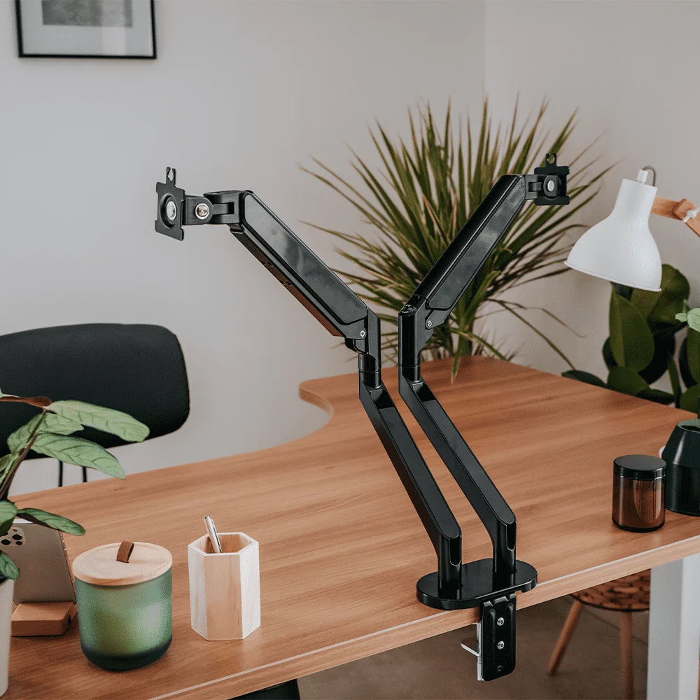 Bras articulé double - Support d'écrans