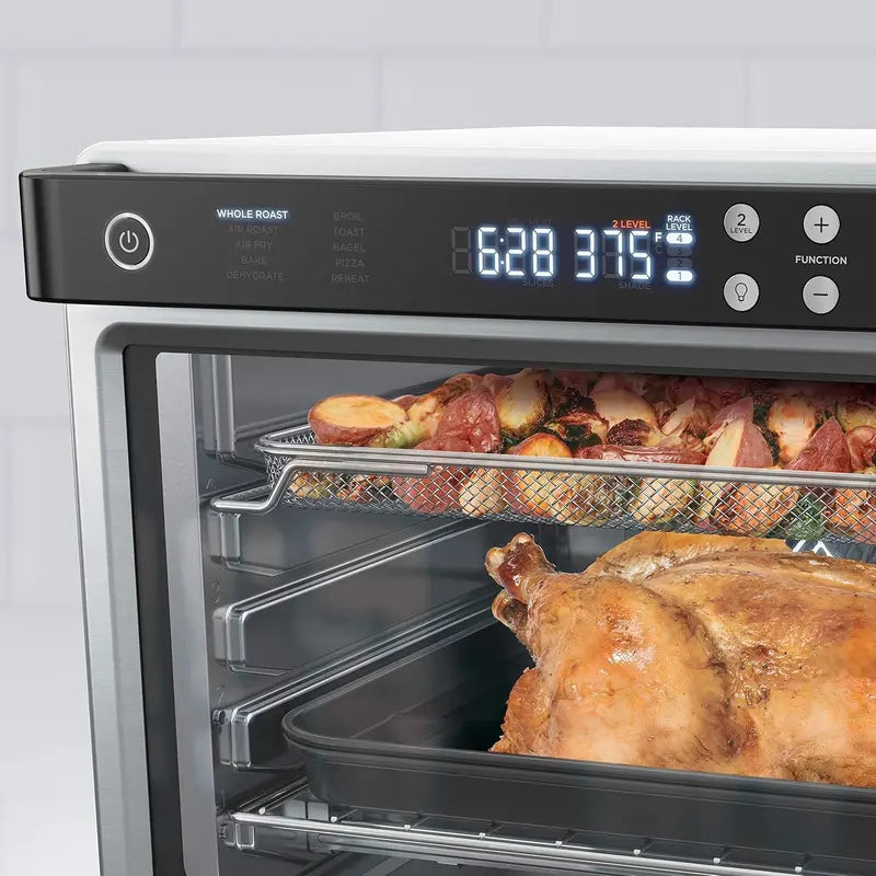 Professional Countertop Air Oven 1800W Circular Convection System for Baking, Roasting, Dehydrating, Pizza & Family Meals