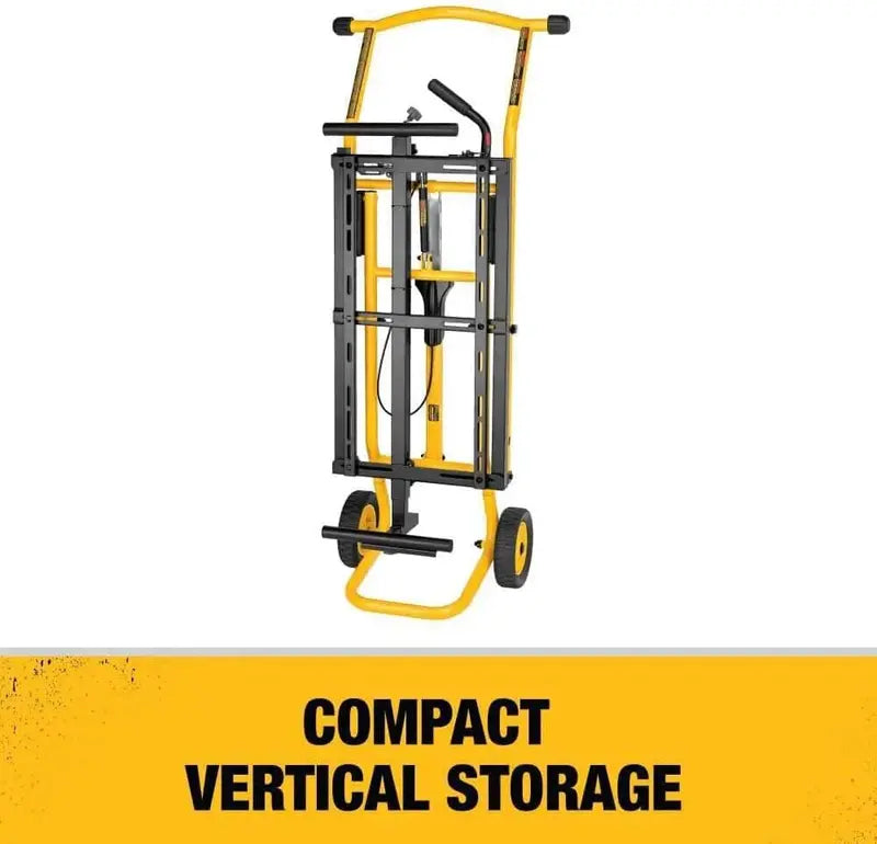 DEWALT DWX726 Miter Saw Stand Mobile, Adjustable, and Foldable Design