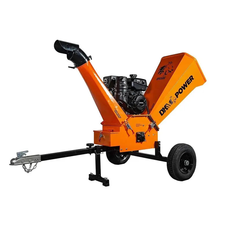 6-Inch Gas-Powered Cyclonic Chipper Shredder with Kohler CH440 Engine