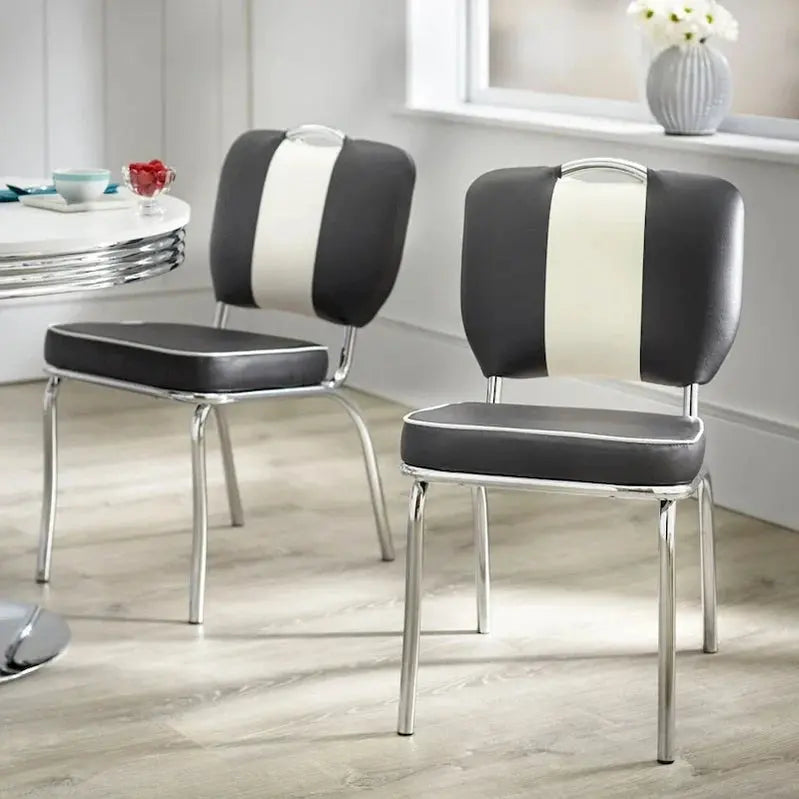 Retro-Inspired 5-Piece Dining Set Simple Living Raleigh Collection