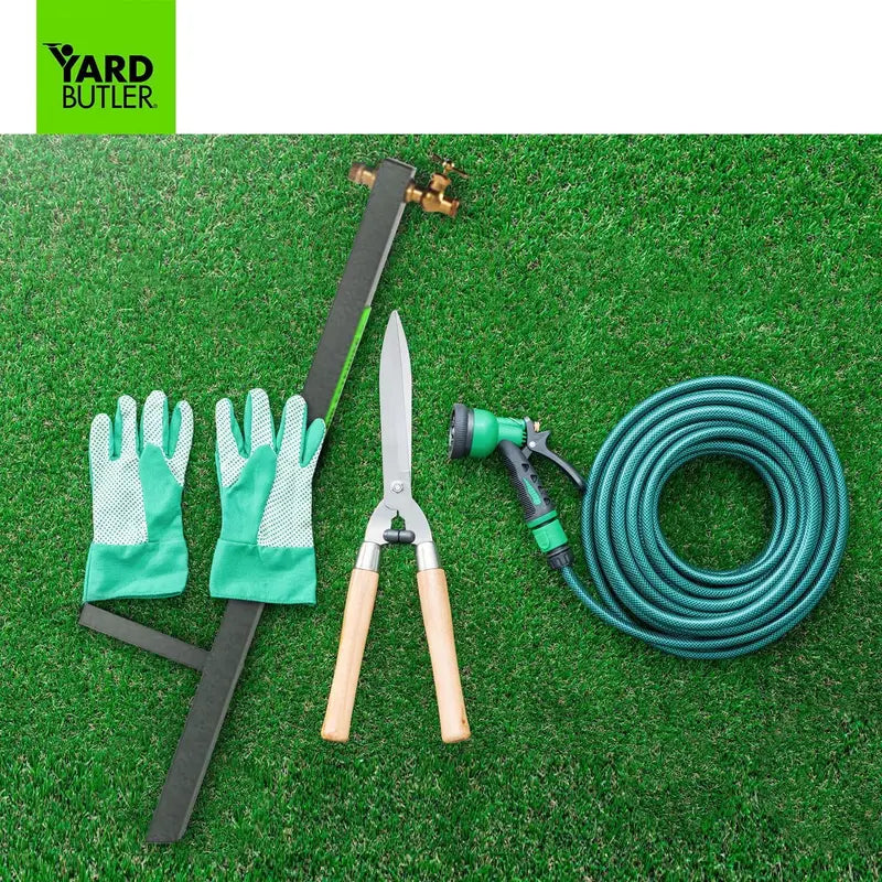 Yard Butler Hose Bib Extender outdoor faucet extender and remote spigot puts your garden hose where you want it IHBE-6