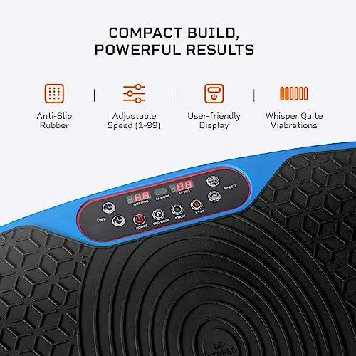 Lifepro Waver Mini Vibration Plate Whole Body Vibration Platform Exercise Machine