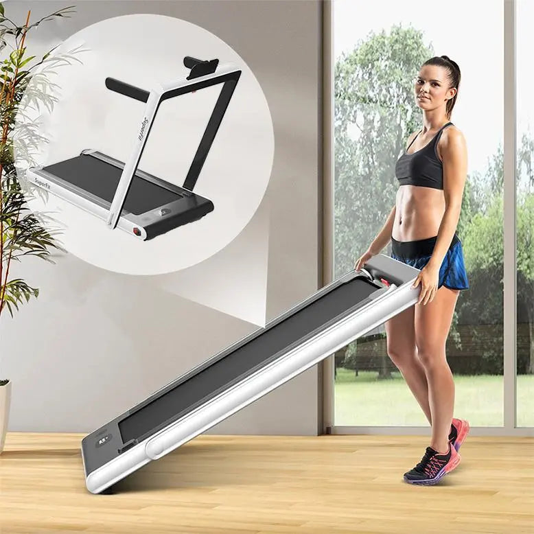 Portable Under-Desk Treadmill 2-in-1 Compact Walking Pad for Home Offices