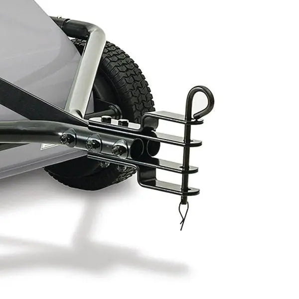 50-Inch Professional Lawn Sweeper with 26-Cubic-Foot Capacity and Extra-Wide Sweep Path