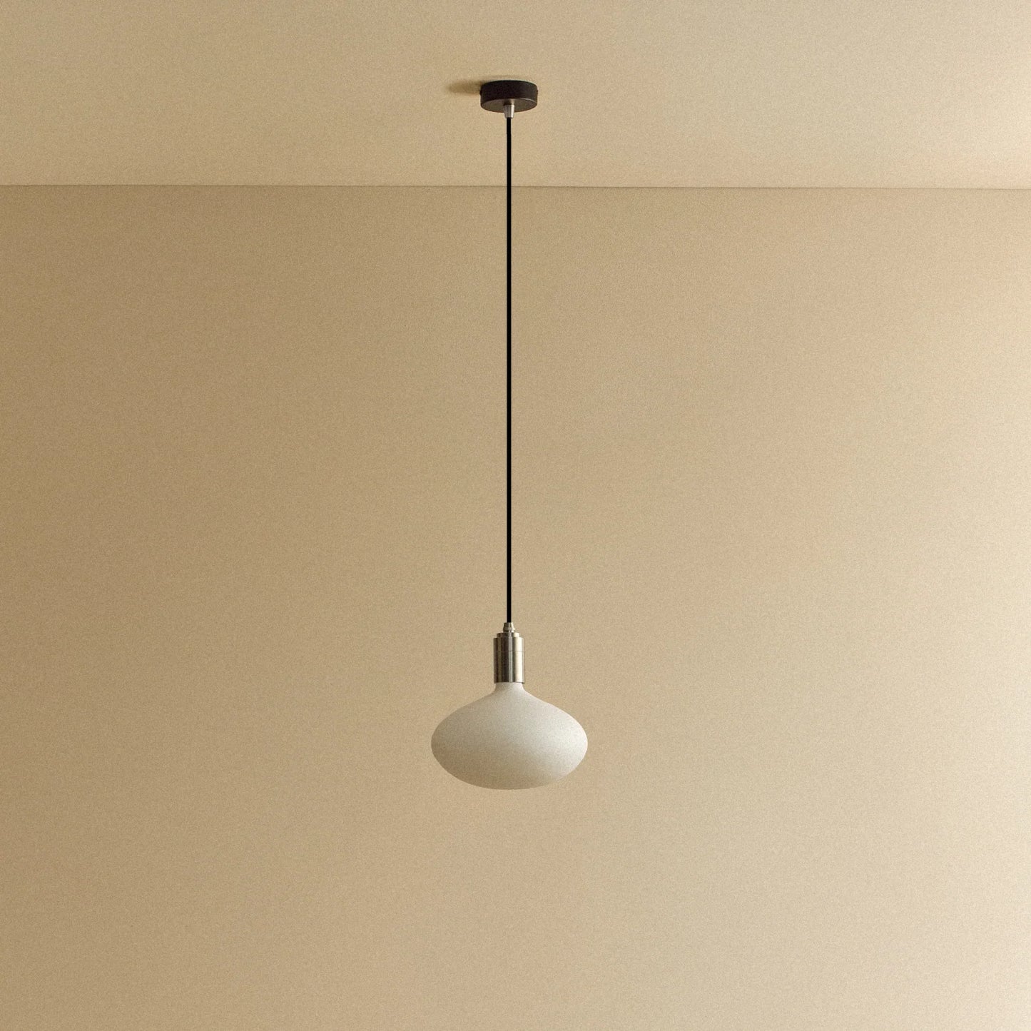 Oval II Pendant Light in Stainless Steel