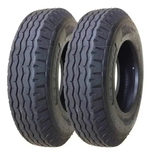 Heavy-Duty Highway Trailer Tires 8-14.5, 14PR, Load Range G (Pair)