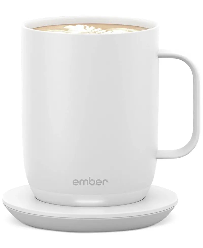 Ember Mug² Smart Temperature-Controlled Mug 14 oz, White Ceramic