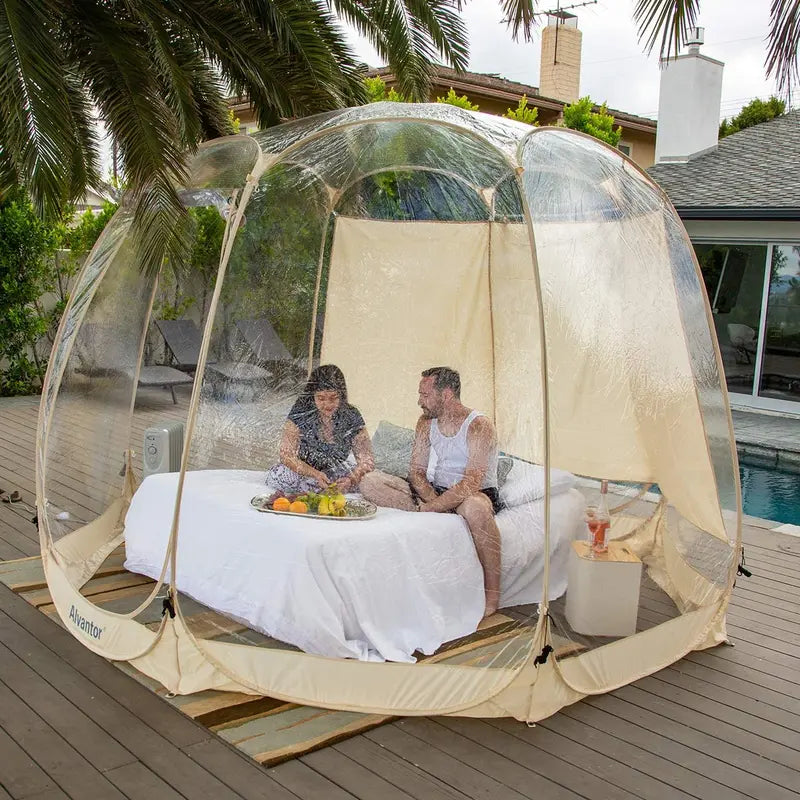 Pop-Up Bubble Tent Gazebo 8 to 10 Person Igloo-Style Dome Shelter for Patio, Garden & Outdoor Use