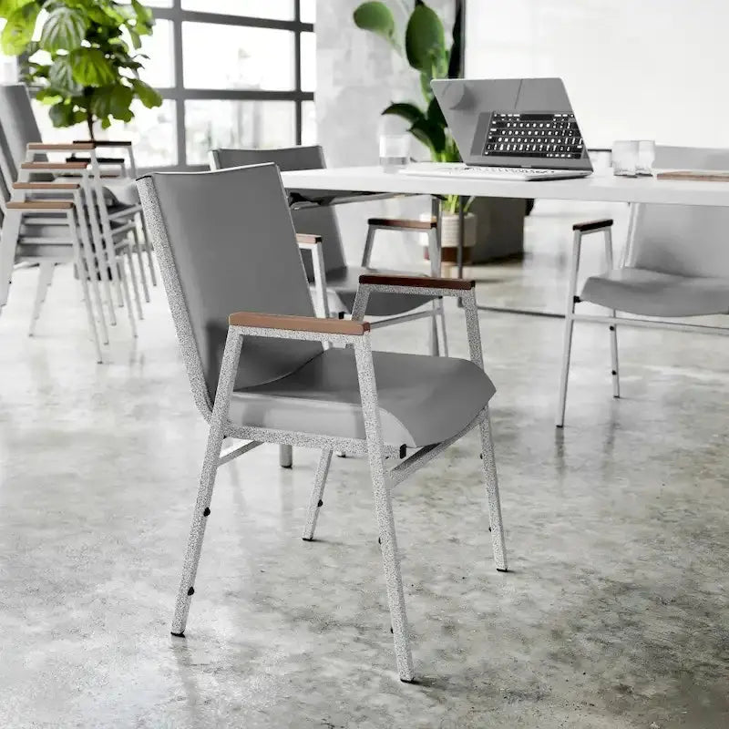 Heavy-Duty Stackable Armchair Commercial-Grade 21″ x 21″ x 31″ Seating