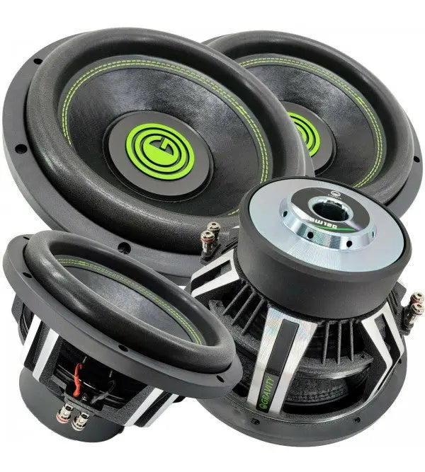 Dual 12-Inch 6000W Car Subwoofers Warzone Series, Dual Voice Coil, 2-Ohm Impedance