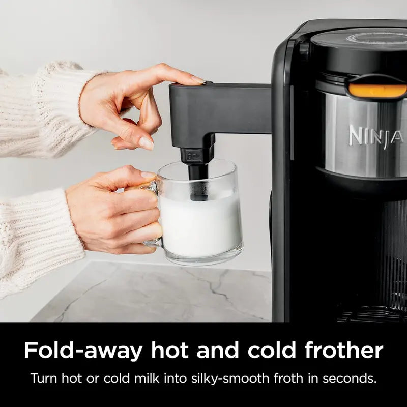 Ninja CP307 Hot & Cold Brew System 6 Sizes, 5 Brewing Styles, Thermal Carafe & Frother