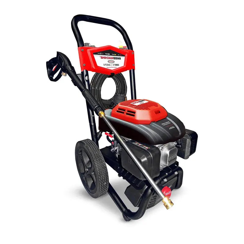 Clean Machine 3200 PSI Gas Pressure Washer 196cc Cold Water Engine