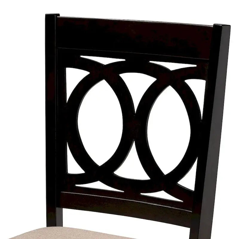 Contemporary 4-Piece Dining Chair Set Sleek Modern Design