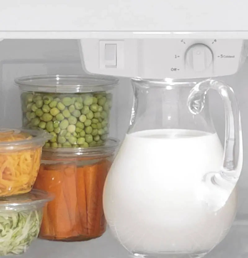 GE 21.9 Cu. Ft. Fingerprint Resistant Stainless Steel Garage Ready Top-Freezer Refrigerator