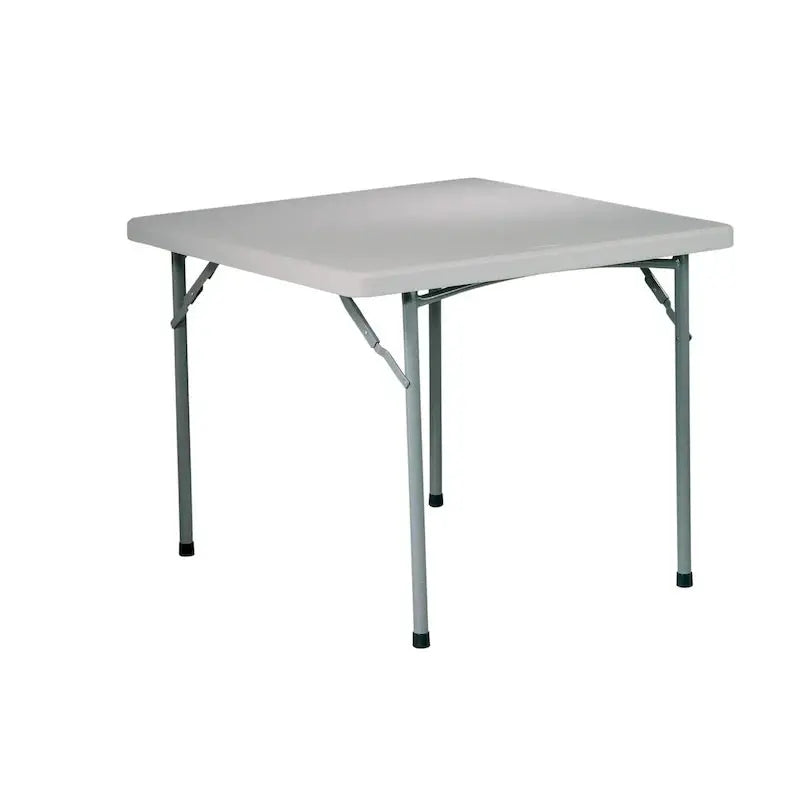 OS Home & Office Square Resin Patio Table Model 36 Outdoor Dining Surface