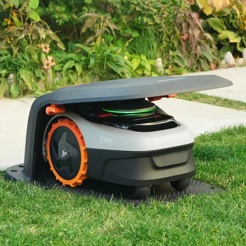Navimow Garage S: Sun & Rain Protection Shelter for i Series Robot Lawn Mower, Flip-up Cover, Fully Compatible