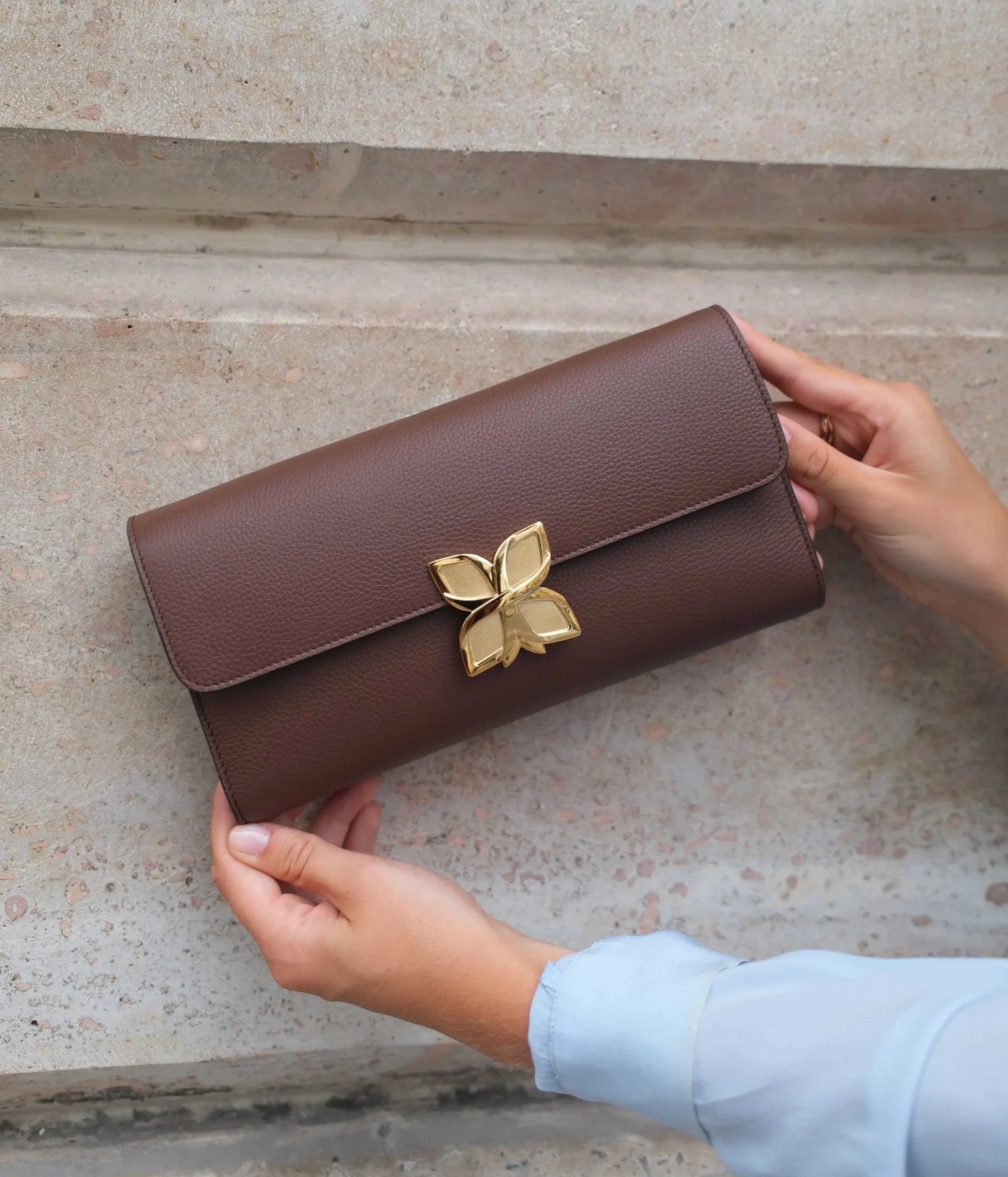 Hortensia Clutch | Tiramisu