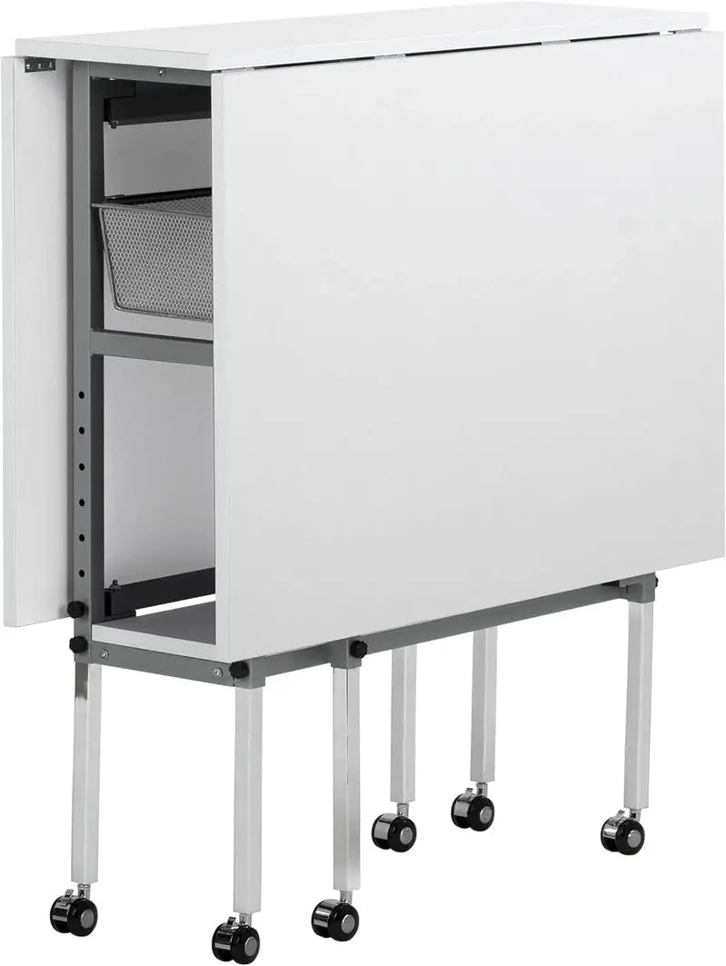 Sew Ready Hobby Cutting Table 58.75¡å ¡Á 36.5¡å, White/Silver Finish