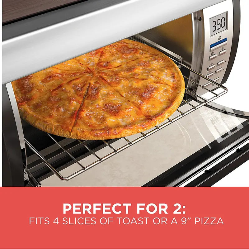 2025 Spacemaker Under-Counter Toaster Oven Black & Stainless Steel Finish (Model TROS1000D)