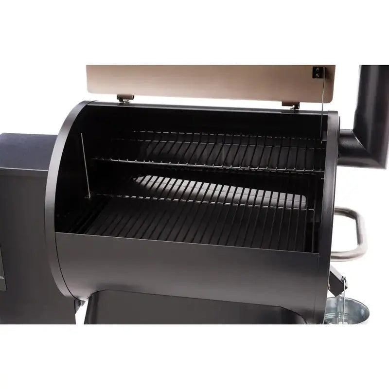 Pro Series 22-Inch Pellet Grill Bronze-Finished Outdoor Cooking System with Precise Smoke and Heat Management