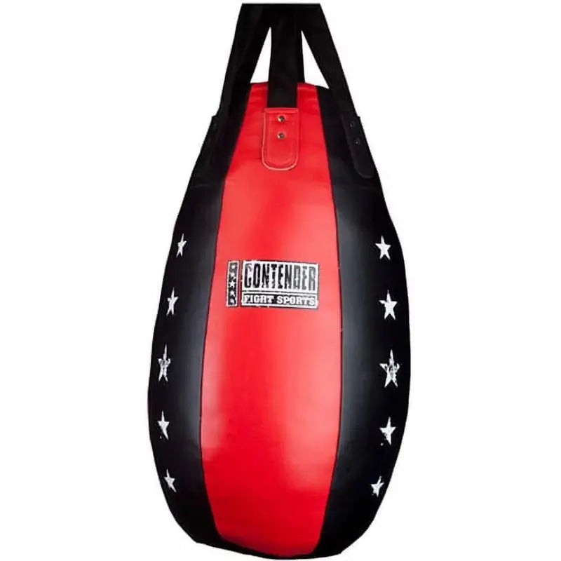 60-Lb Teardrop Heavy Bag Compact, Freestanding Combat Sports Training Bag for Boxing, MMA & Muay Thai