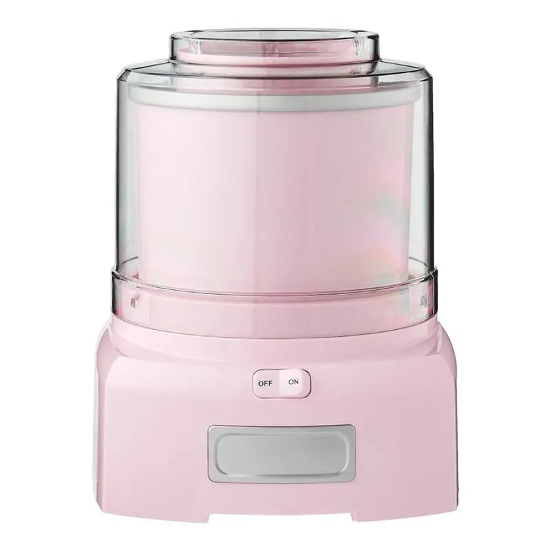 1.5-Quart Automatic Ice Cream Maker Includes Freezer Bowl, One-Touch Operation