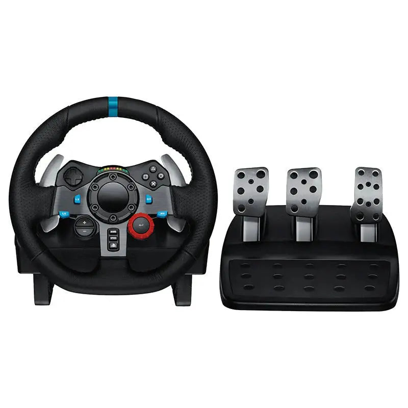 Logitech G29 Racing Wheel and Pedal Set Compatible with PS5, PS4, PC, and Mac