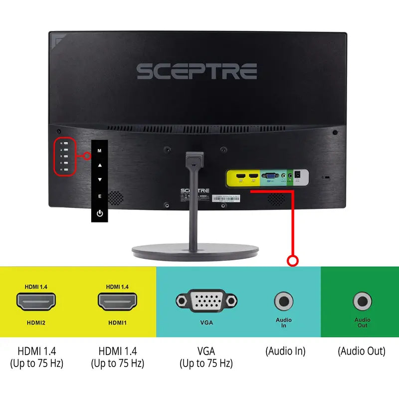 Sceptre Curved 24-inch Gaming Monitor 1080p