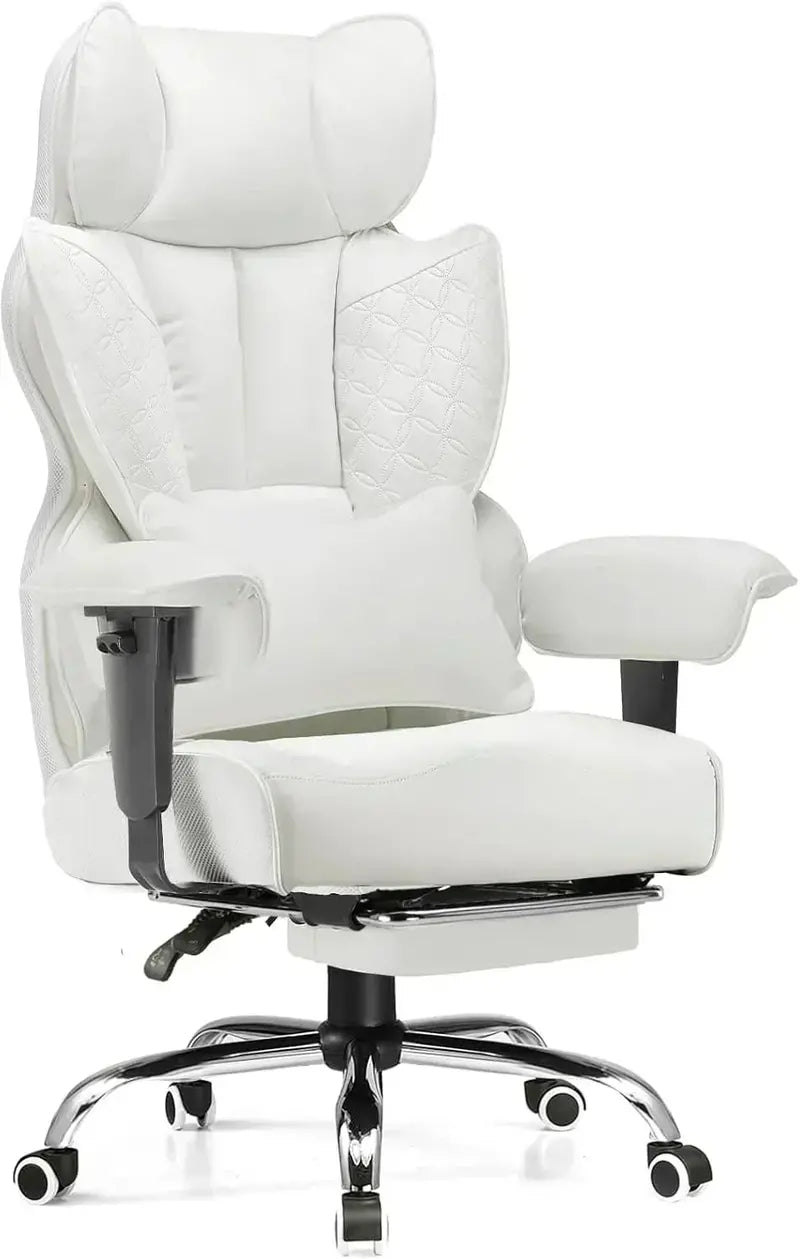 Extra-Wide Gaming Chair for Heavy Users  400 lb Support Capacity, Ergonomic Office & Gaming Design
