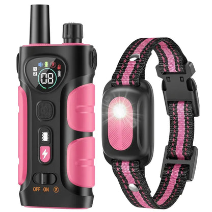 Extended-Range (4200 ft) Remote Training Collar with Built-In LED Light
